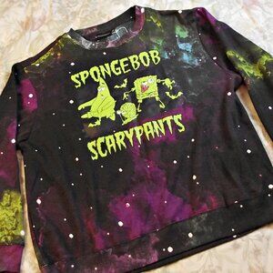 NEW Nickelodeon Spongebob Scarypants Mens Sweatshirt XL